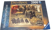 Ravensburger Lord of the Rings 2000 piece Jigsaw Puzzle BOX DAMAGED 