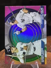 2025 Topps Series #DD-4 Aaron Judge Anthony Volpe Dynamic Duos Pink Foil SP