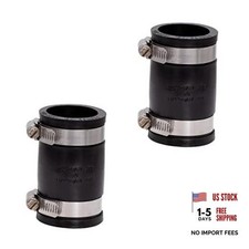 1056-125 1-1/4-in. Flexible PVC Pipe Coupling for Cast Iron and Plastic