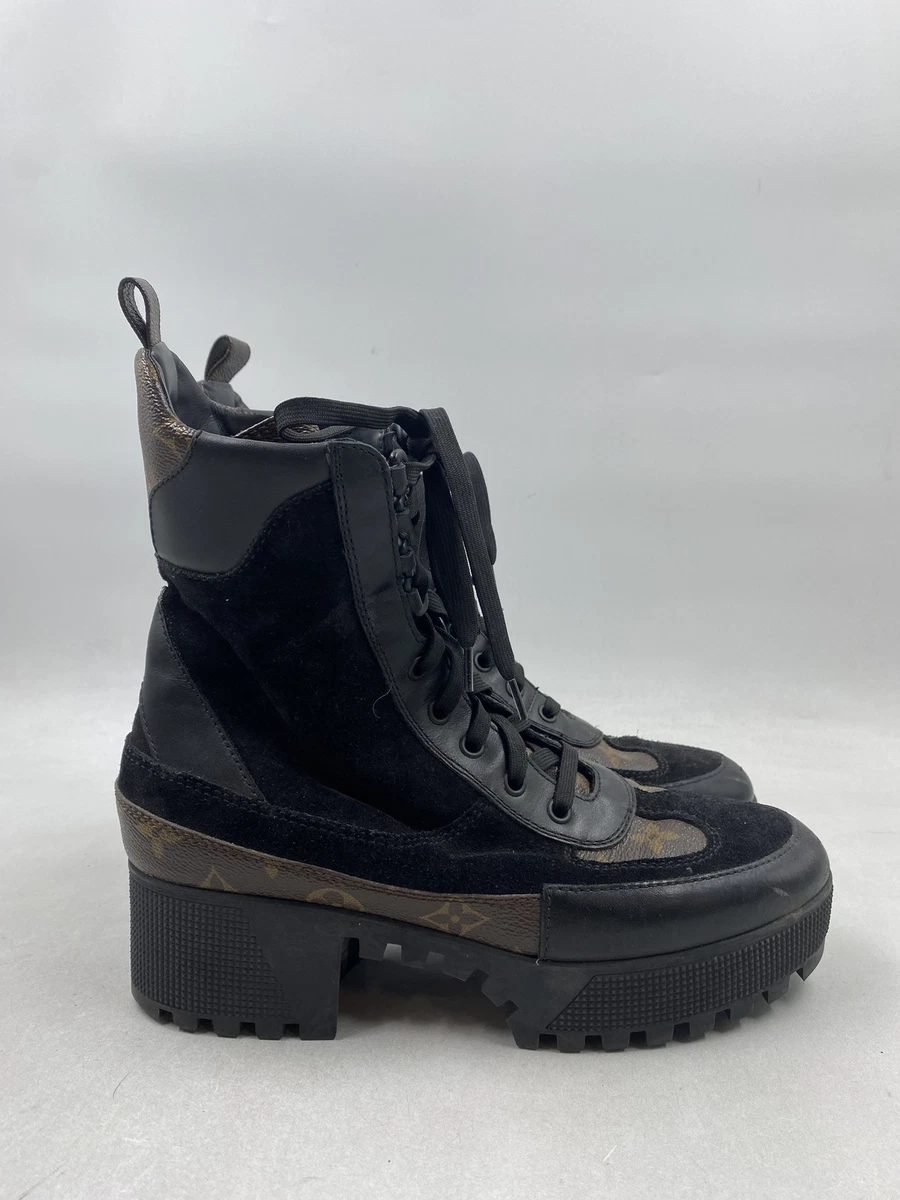 ゆ*か様 Louis Vuitton Botas Negro Gris antr ゆ*か様 Louis Vuitton Botas Negro Gris antr Louis Vuitton Botas