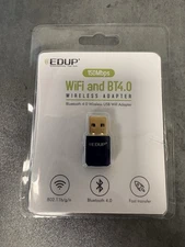 EDUP WiFi and Bluetooth 4.0 Wireless Adapter 150Mbps 802.11 b/g/n Fast Transfer