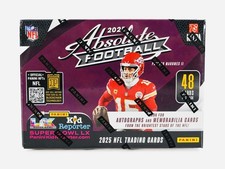 2025 Panini Absolute Football Trading Card Factory Sealed Blaster Box PURPLE
