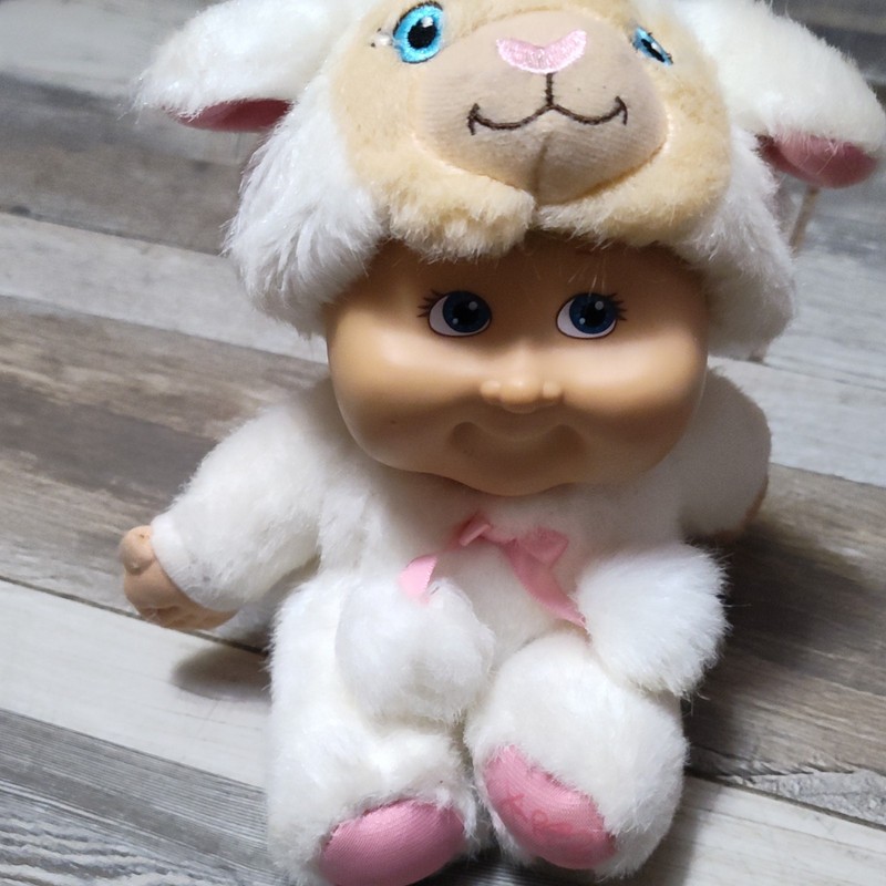 2008 Cabbage Patch Kids Snugglies Lamb Sheep doll