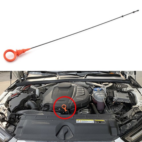 For Audi A4 B7 A6 C6 2.0 TDI Engine Oil Dip fuel level Oil dipstick Stick 1PCS
