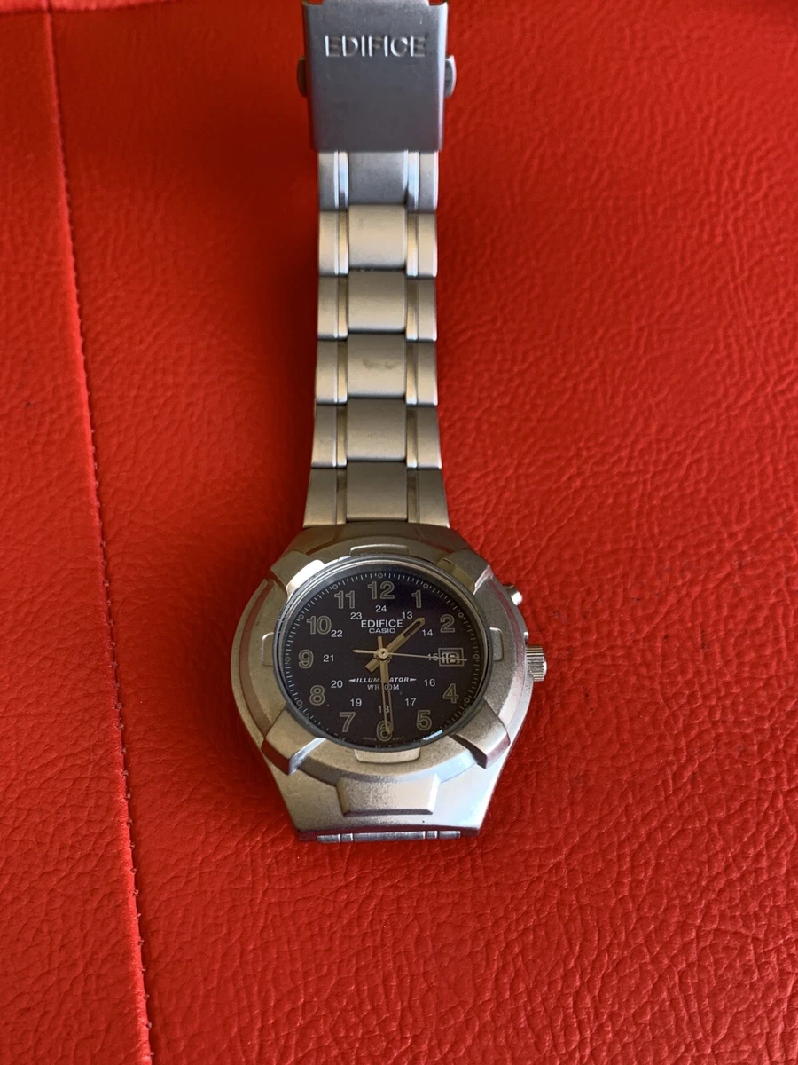 Casio Super Illuminator Edifice 100m w Navy Blue Face (2312)