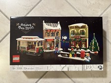 LEGO 10308 ICONS Holiday Main Street Winter Village (1514 pcs) Brand New! Sealed
