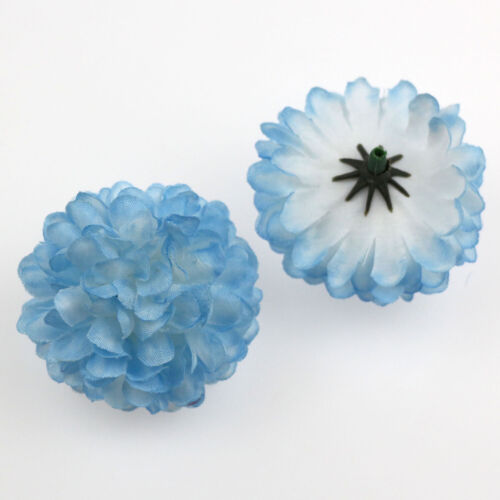 Cabeza de flor de seda artificial para madres flor a granel para hágalo usted mismo artesanía ramos de mesa decoración - Imagen 17 de 38