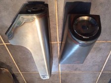 GRP4 Fabrications double width brackets (pair): Ford Escort Mk1/Mk2 for