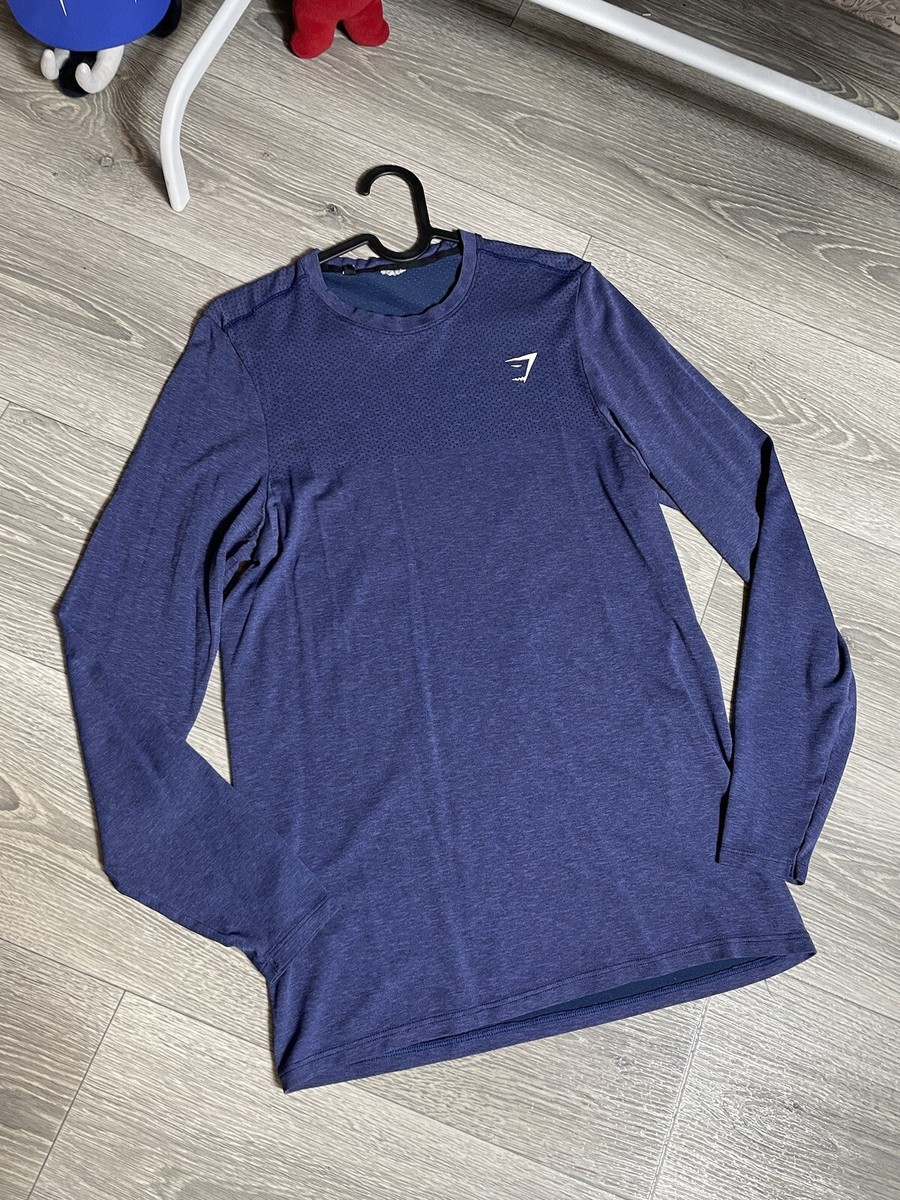 Gymshark Devant Seamless Long Sleeve David Laid Size M | eBay