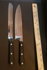 J. A. Henckels Vintage Eversharp 8" Chef and 8"Serrated Bread Knife Set