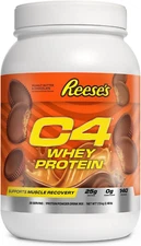 C4 Whey Protein Powder, Reese'S Peanut Butter & Chocolate - 25G Protein, 0G Adde