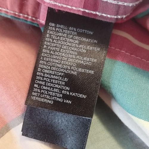 The North Face -Plaid Short Sleeve Button Up Medium - Picture 5 of 6