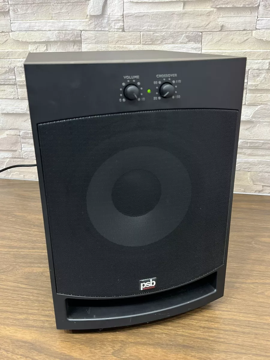 PSB Speakers Subzero i powered subwoofer AS IS FOR REPAIR ONLY TURNS ON