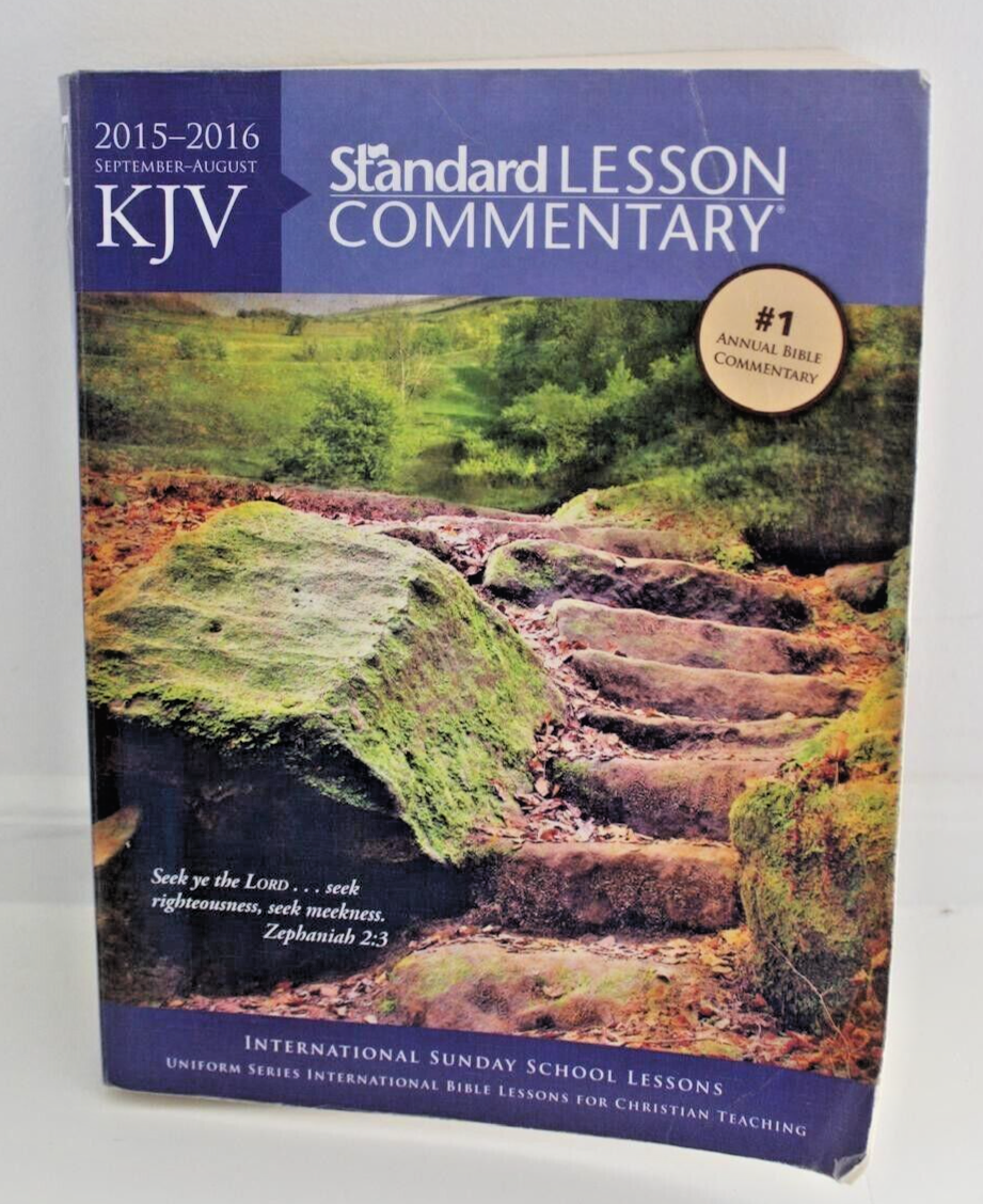 Standard Lesson Commentary 2015-2016 KJV Bible Study Guide