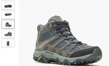 Merrell Moab 3 Mid Vent Granite Hiking Boot Shoe Men's US sizes 7-15/NEW!! WIDE