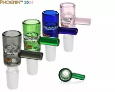 Phoenix Star 14mm Glass Bong Bowl With 7-hole Filter Screen🔥🎆💨🌟💥🚀🪐 🌌🌎🌞