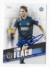 2022 TOPPS MLS LEON FLACH PHILADELPHIA UNION AUTOGRAPHED SIGNED SOCCER CARD RC
