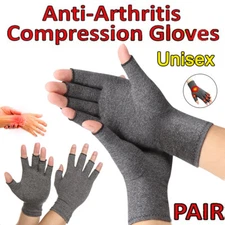 Medical Arthritis Gloves Compression Copper Pain Relief Hand Wrist Support Brace