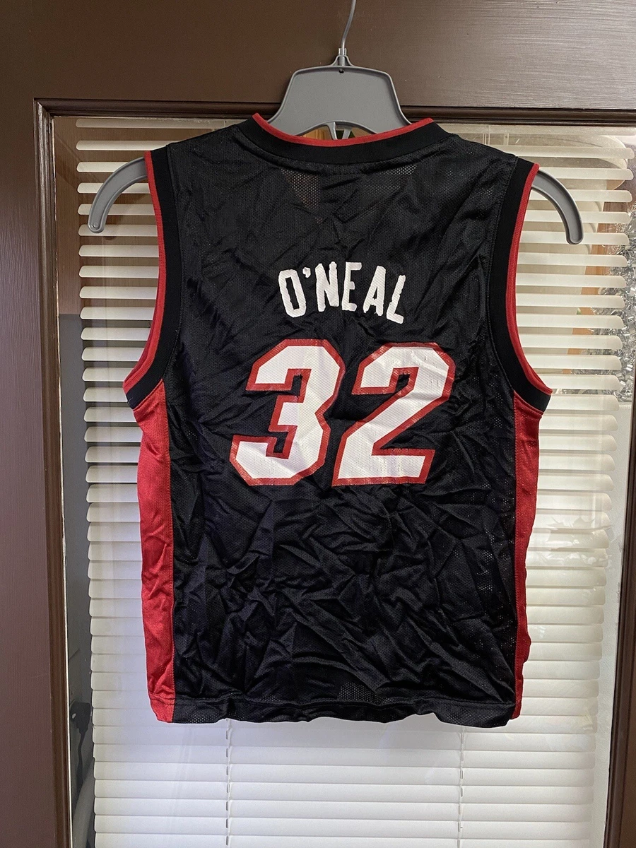 Vintage Reebok NBA MIAMI HEAT Shaquille O’Neal Shaq Swingman Jersey Mens 2XL