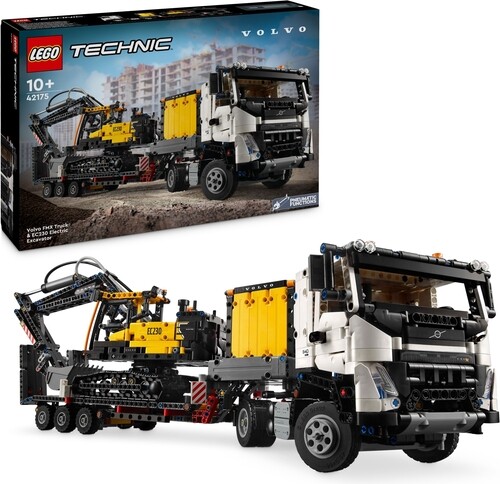 Merchandising Lego: 42175 - Technic - Autocarro Volvo Fmx Ed Escavatore Elettric