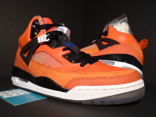 NIKE AIR JORDAN SPIZIKE New York Knicks Naranja Azul Blanco Negro  315371-805 Original 9 | eBay
