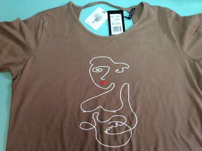 Carry Casuals Womens Unique Tee Sz XXL From Poland