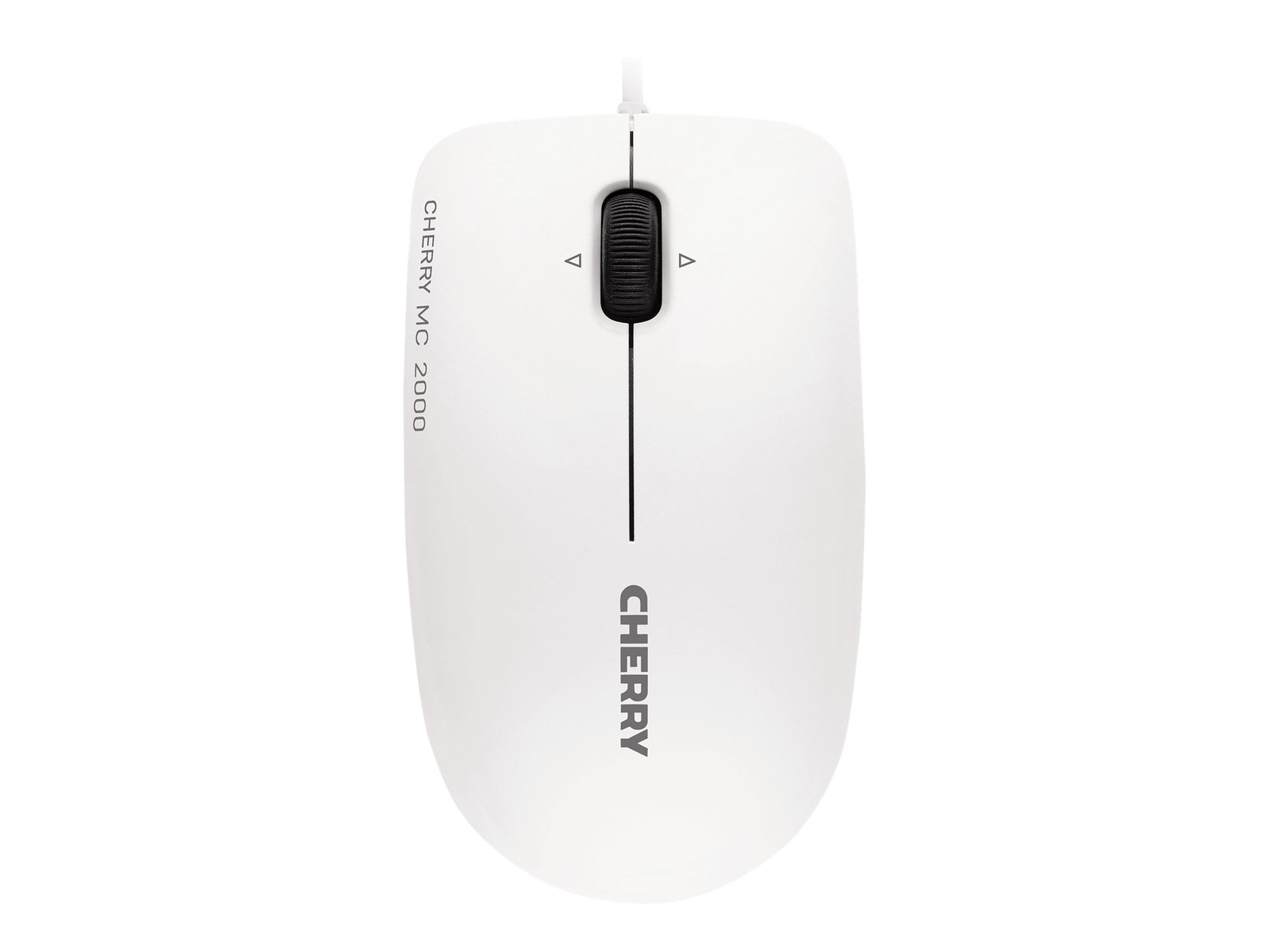 Cherry MC 2000 Mouse 1600 dpi Ottico 3 tasti Bianco Mouse JM-0600-0