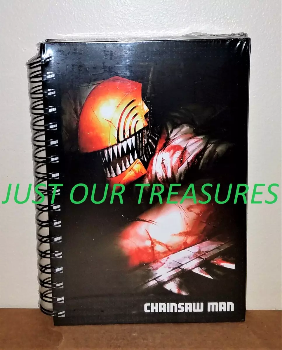 CHAINSAW MAN TEASER ART, NOTEBOOK 150 PAGES (OFFICIAL GREAT EASTERN)  *NEW,SEALED