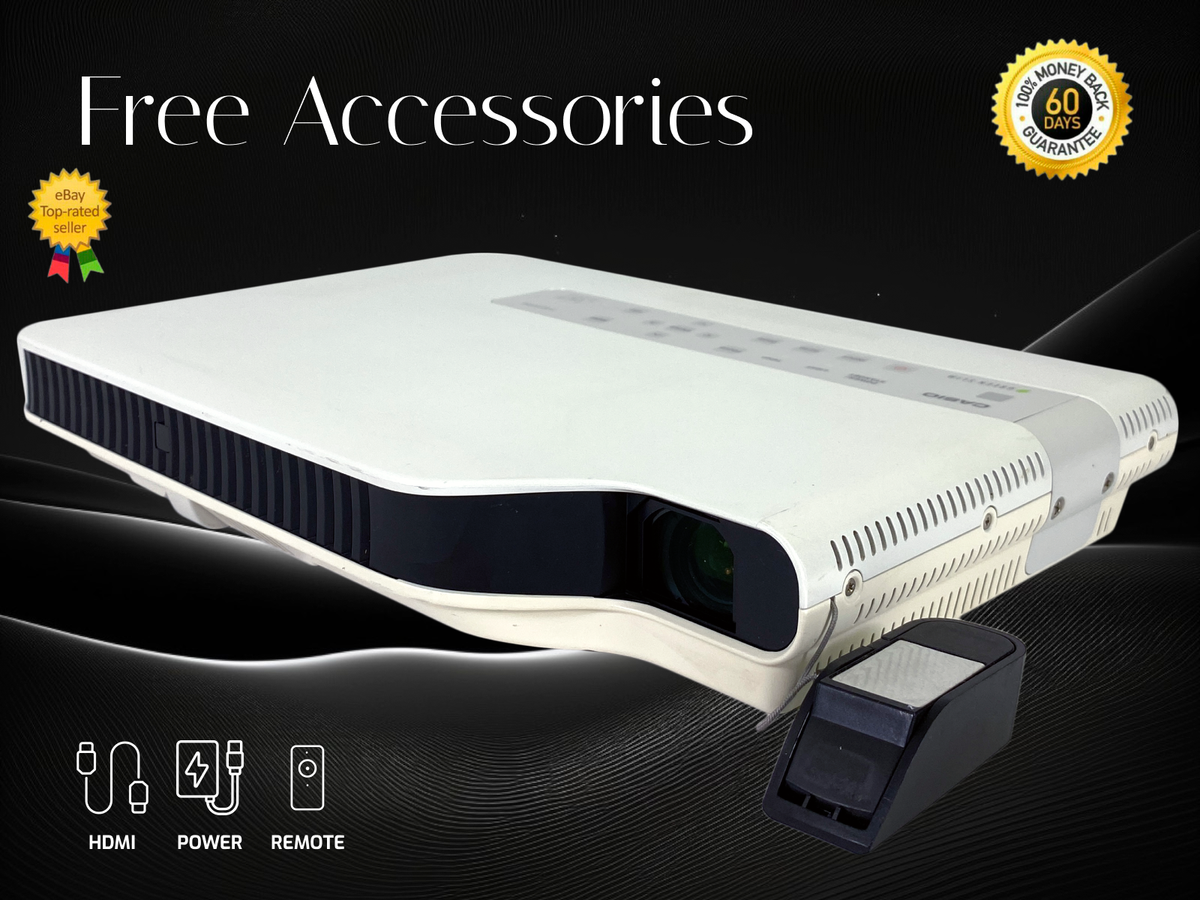 Casio XJ-A141 DLP Projector 4K Laser/LED Hybrid 2500 Lumens