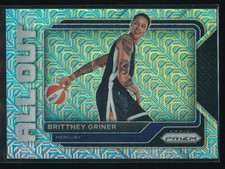Brittney Griner 2023 Panini Prizm WNBA All Out Mojo Prizm /25 #11