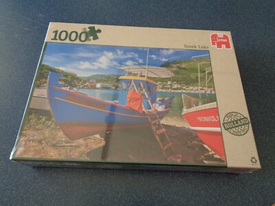 Jumbo Puzzle    Greek Lake    1000 Teile OVP  neu 