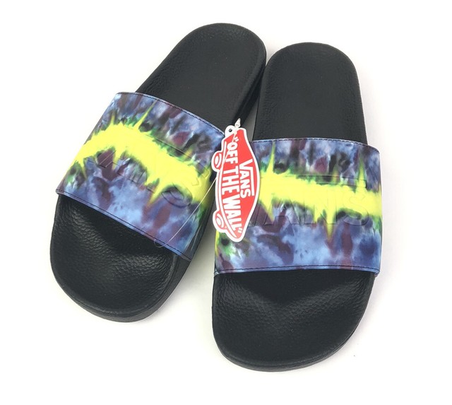vans tie dye sandals