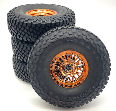 その他 lru Losi 8IGHT-X Super Lasernut - Wheels & Tires (F&R Beadlock, copper