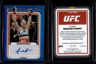 2023 Panini Donruss Optic Blue Opti-Graphs #OG-MFR Manon Fiorot /99