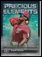 2023 Bowman Platinum #PE-24 Elijah Green Precious Elements
