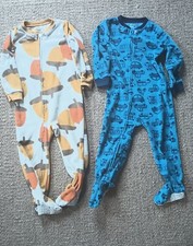 Lot of two Carter one piece pajamas