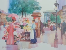 FLOWER CART BY RAY BURDZINSKI