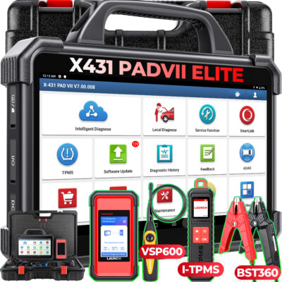 2026 LAUNCH X431 PAD 7 PAD VII Diagnosegerät ECU Programm i-TPMS BST360 VSP600