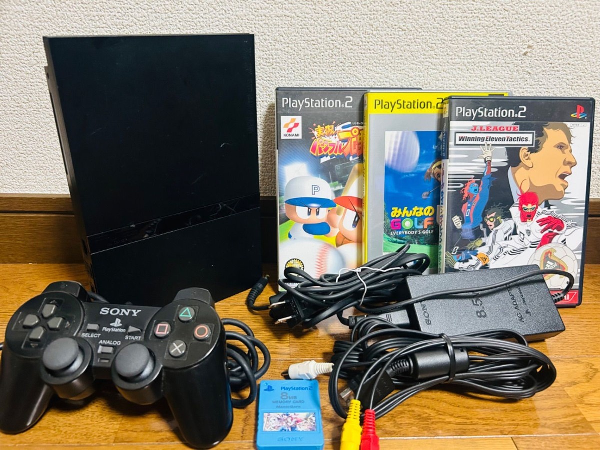 SCPH-75000 PlayStation2✨ Sony PlayStation 2 PS2 Slim SCPH-75000 Silver Game Console