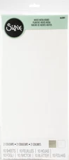 Sizzix Surfacez Mixed Media Board 10pk white/gray #663891 Retail $9.99