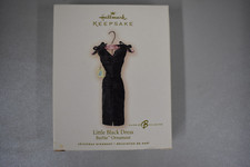 2007 Hallmark Keepsake Barbie Little Black Dress Collector Christmas Ornament