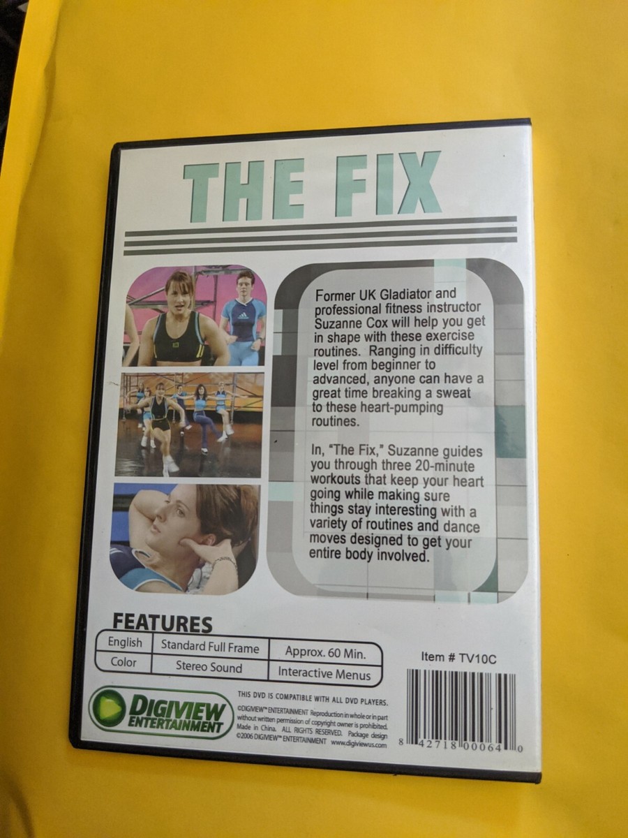 The Fix - A Dance Workout - DVD By Suzanne Cox | eBay