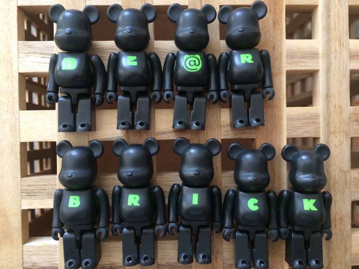 BE@RBRICK 100% Series 5 Basic Complete set of 9 MEDICOM TOY BE@RBRICK 100% Series 5 Basic Complete set of 9 MEDICOM TOY