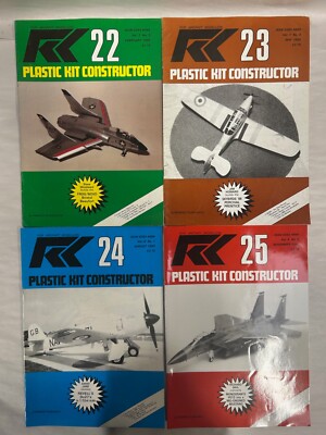 ''4'' 1990 Plastic Kit Constructor For Aircraft Model Modellers Magazine (A8)