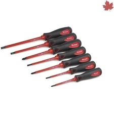Insulated Electrical Screwdriver Set - 7 Piece - Up to 1000V AC & 1500V DC