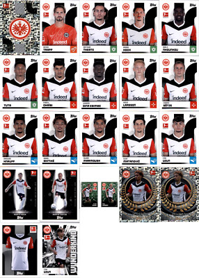 Topps Bundesliga Sammelsticker - 2024/25 - Mannschaftspaket Eintracht Frankfurt