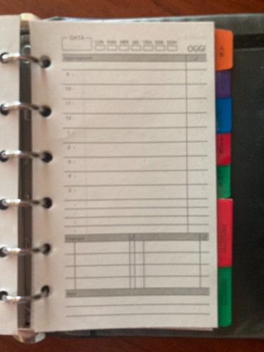 Full planner - Calendar - Diary - Card Phone Book. Excellent condition. - Picture 6 of 9