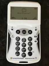 TURNING TECHNOLOGIES RESPONSE CARD LCD NXT RCXR-03 CLICKER