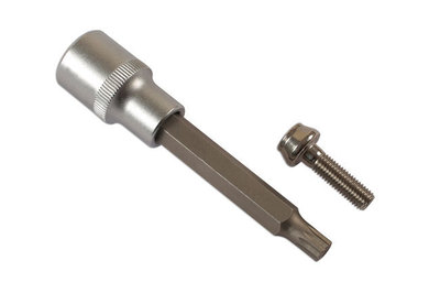 Laser Tools 6187 geteilte Alufelge Rad Bit Buchse 7 mm (10 Punkte) 1/2 Antrieb