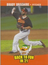 2021 Long Island Ducks Brady Dragmire Atlantic League